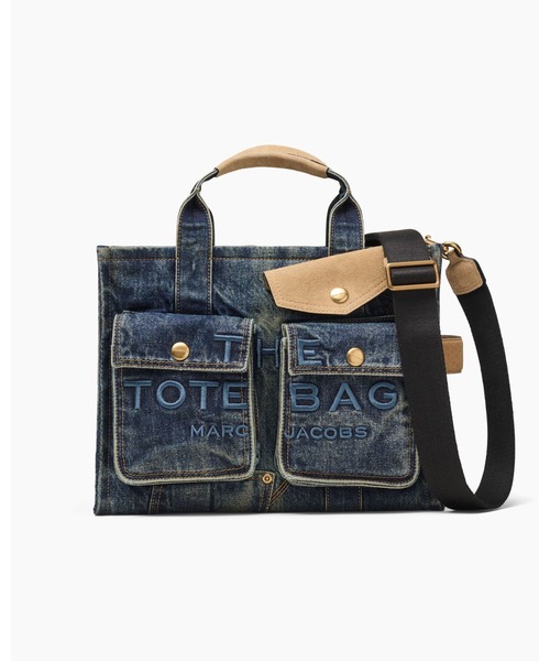 MARC JACOBS（マークジェイコブス）の「DENIM SUEDE POCKET TOTE BAG