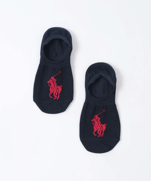 POLO RALPH LAUREN オーガニックコットン混 かかと滑り止め付き BIG