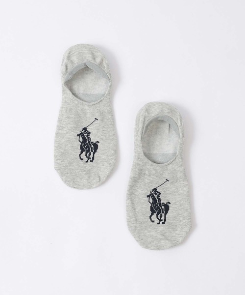 POLO RALPH LAUREN オーガニックコットン混 かかと滑り止め付き BIG