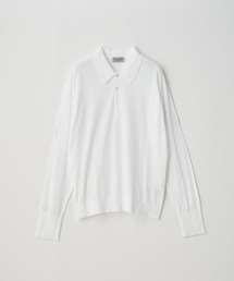 JOHN SMEDLEY｜ジョン スメドレーのポロシャツ（ホワイト/白色系・長袖