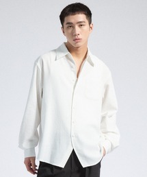 Parts Lab.(�p�[�c���{)�́yParts Lab.�zLinen Mix Faded Relax Shirt / ���l���~�b�N�X�t�F�[�h�����b�N�X�V���c(�V���c/�u���E�X)