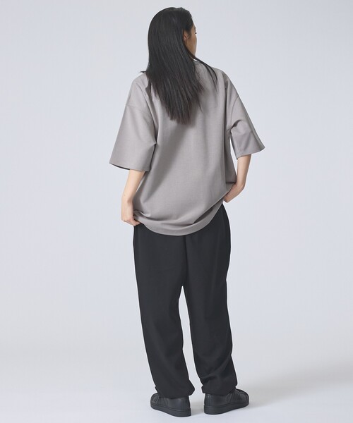 FORTUNA HOMME(フォルトゥナオム)の「【FORTUNA /フォルトゥナ】GIZA CottonClearTee/ギザコットンクリアTシャツ/ユニセックス/【WEB限定】(Tシャツ/カットソー・メンズ・ブラック/ホワイト/グレー・M/L)」の7枚目の写真