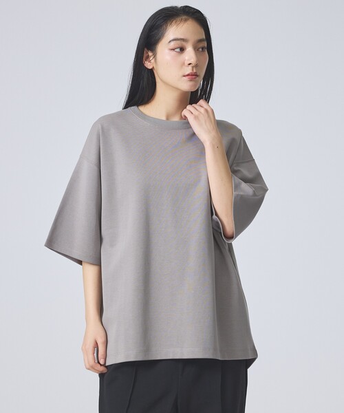FORTUNA HOMME(フォルトゥナオム)の「【FORTUNA /フォルトゥナ】GIZA CottonClearTee/ギザコットンクリアTシャツ/ユニセックス/【WEB限定】(Tシャツ/カットソー・メンズ・ブラック/ホワイト/グレー・M/L)」の8枚目の写真