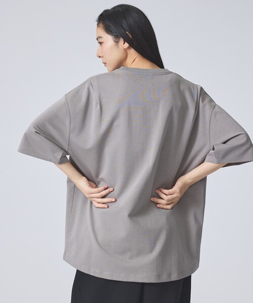 FORTUNA HOMME(フォルトゥナオム)の「【FORTUNA /フォルトゥナ】GIZA CottonClearTee/ギザコットンクリアTシャツ/ユニセックス/【WEB限定】(Tシャツ/カットソー・メンズ・ブラック/ホワイト/グレー・M/L)」の9枚目の写真