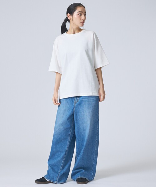 FORTUNA HOMME(フォルトゥナオム)の「【FORTUNA /フォルトゥナ】GIZA CottonClearTee/ギザコットンクリアTシャツ/ユニセックス/【WEB限定】(Tシャツ/カットソー・メンズ・ブラック/ホワイト/グレー・M/L)」の12枚目の写真