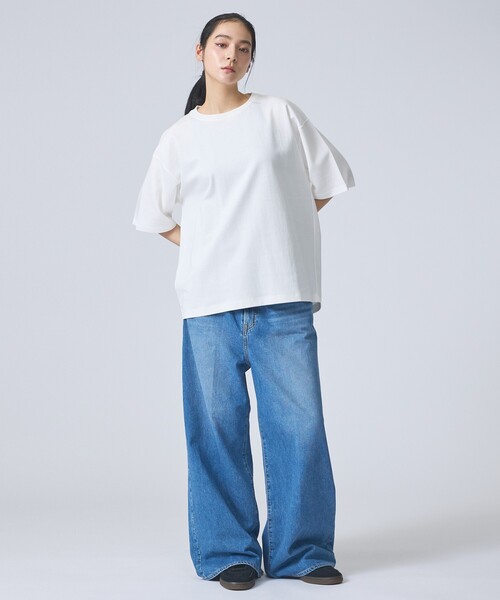 FORTUNA HOMME(フォルトゥナオム)の「【FORTUNA /フォルトゥナ】GIZA CottonClearTee/ギザコットンクリアTシャツ/ユニセックス/【WEB限定】(Tシャツ/カットソー・メンズ・ブラック/ホワイト/グレー・M/L)」の13枚目の写真