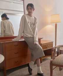 LENAV（ルナブ）の「ファウンド スウェットシャツ (クリームベージュ)（スウェット）」