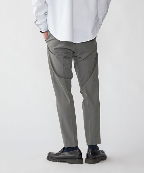 SHIPS（シップス）の「【WEB限定】SHIPS:〈接触冷感〉ジャージ イージー スリム スラックス（スラックス・メンズ・ブラック/ダークグレー/グレー・SMALL/X-LARGE/LARGE/MEDIUM）」の22枚目の写真