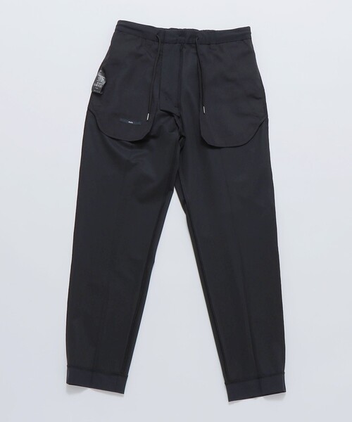 SHIPS（シップス）の「【WEB限定】SHIPS:〈接触冷感〉ジャージ イージー スリム スラックス（スラックス・メンズ・ブラック/ダークグレー/グレー・SMALL/X-LARGE/LARGE/MEDIUM）」の8枚目の写真