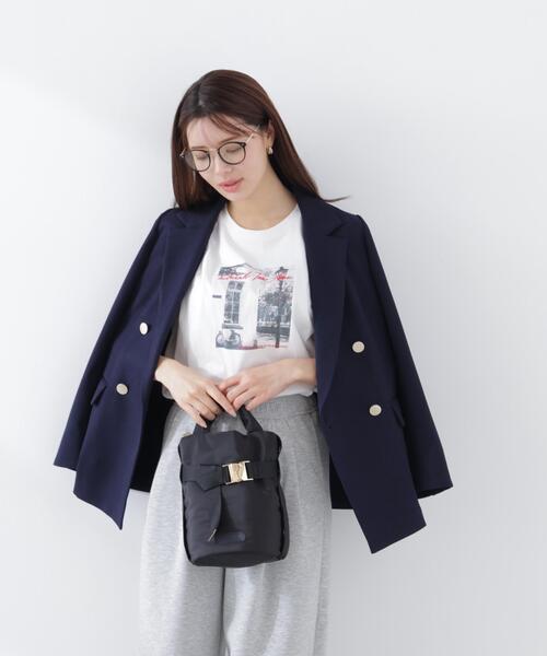 PROPORTION BODY DRESSING（プロポーションボディドレッシング）の「＜ａ＞フォトプリントＴ / 1216169300（Tシャツ/カットソー・レディース・ホワイト/ホワイト系その他・FREE）」の19枚目の写真