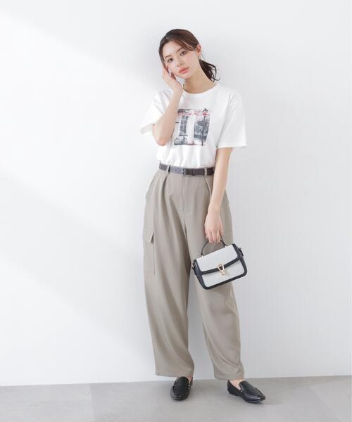 PROPORTION BODY DRESSING（プロポーションボディドレッシング）の「＜ａ＞フォトプリントＴ / 1216169300（Tシャツ/カットソー・レディース・ホワイト/ホワイト系その他・FREE）」の21枚目の写真