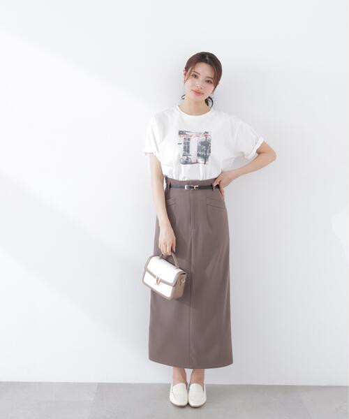 PROPORTION BODY DRESSING(プロポーションボディドレッシング)の「<a>フォトプリントT / 1216169300(Tシャツ/カットソー・レディース・ホワイト/ホワイト系その他・FREE)」の19枚目の写真