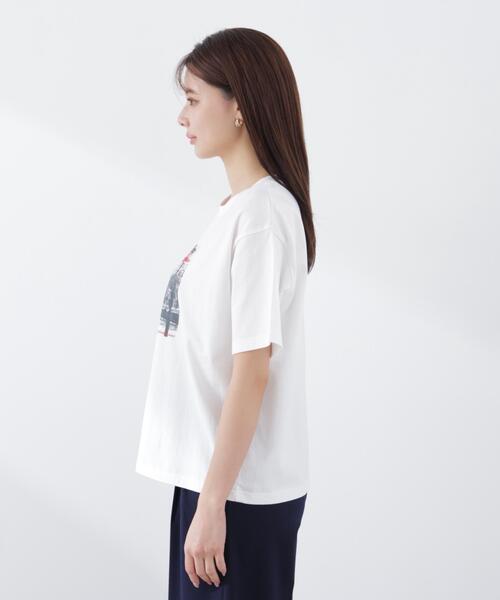 PROPORTION BODY DRESSING(プロポーションボディドレッシング)の「<a>フォトプリントT / 1216169300(Tシャツ/カットソー・レディース・ホワイト/ホワイト系その他・FREE)」の22枚目の写真
