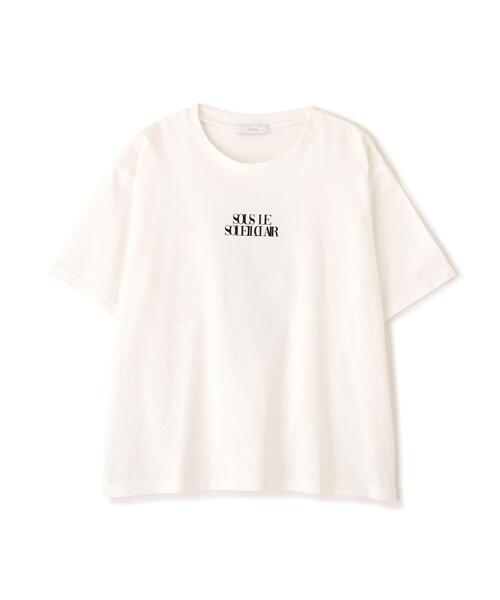 PROPORTION BODY DRESSING（プロポーションボディドレッシング）の「＜ａ＞フォトプリントＴ / 1216169300（Tシャツ/カットソー・レディース・ホワイト/ホワイト系その他・FREE）」の4枚目の写真