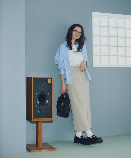 PROPORTION BODY DRESSING（プロポーションボディドレッシング）の「＜ａ＞フォトプリントＴ / 1216169300（Tシャツ/カットソー・レディース・ホワイト/ホワイト系その他・FREE）」の5枚目の写真