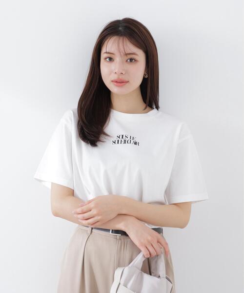 PROPORTION BODY DRESSING（プロポーションボディドレッシング）の「＜ａ＞フォトプリントＴ / 1216169300（Tシャツ/カットソー・レディース・ホワイト/ホワイト系その他・FREE）」の6枚目の写真