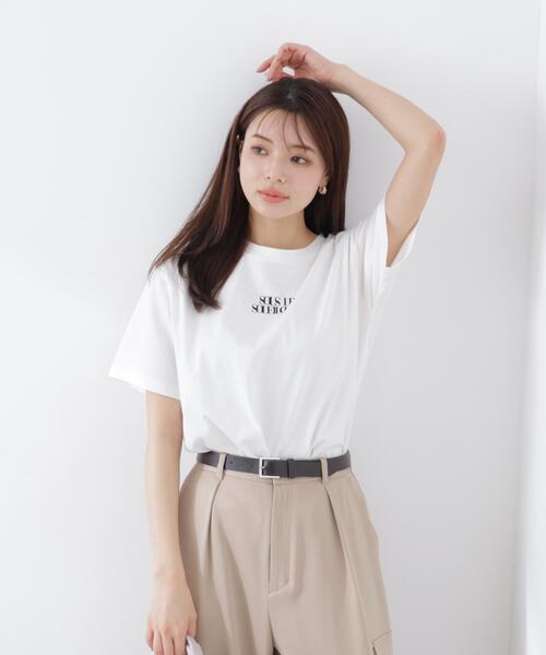 PROPORTION BODY DRESSING（プロポーションボディドレッシング）の「＜ａ＞フォトプリントＴ / 1216169300（Tシャツ/カットソー・レディース・ホワイト/ホワイト系その他・FREE）」の10枚目の写真