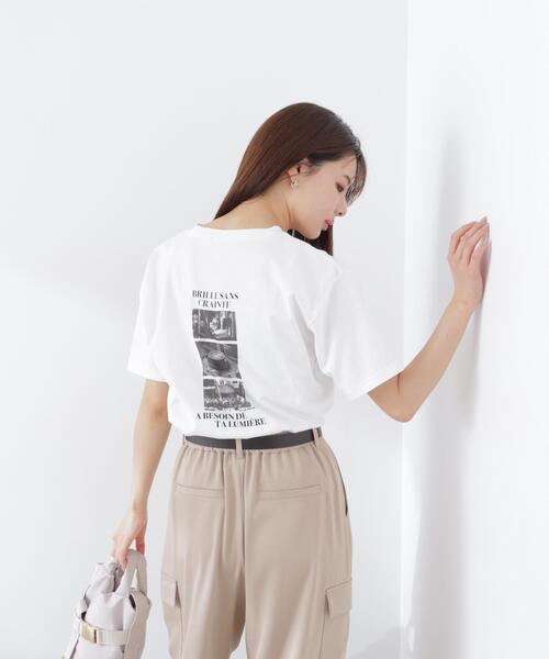 PROPORTION BODY DRESSING（プロポーションボディドレッシング）の「＜ａ＞フォトプリントＴ / 1216169300（Tシャツ/カットソー・レディース・ホワイト/ホワイト系その他・FREE）」の11枚目の写真