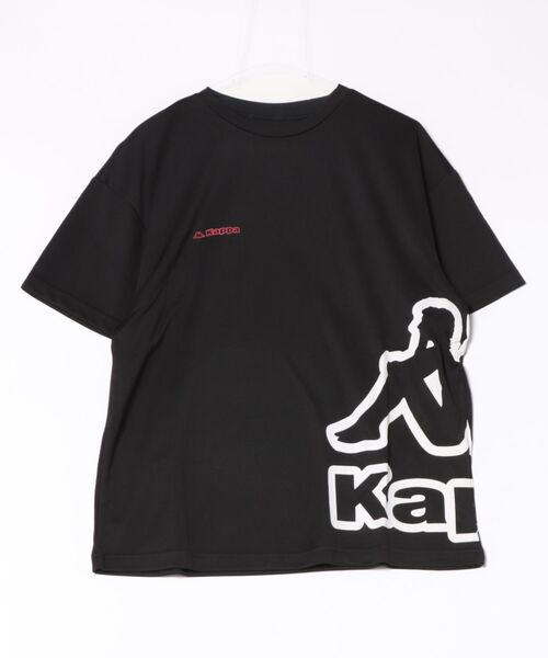 Kappa(カッパ)の「オーバーサイズ半袖Tシャツ(Tシャツ/カットソー・メンズ・ホワイト/ブラック/ネイビー・MEDIUM/LARGE)」の1枚目の写真