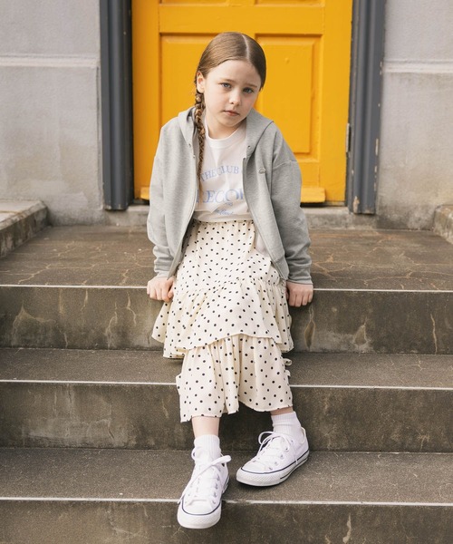 GLOBAL WORK(グローバルワーク)の「ダンボールストレッチZIPパーカー/636460(パーカー・キッズ・ライトグレー/ピンク系その他3/ブラウン・140cm/150cm/160cm/130cm)」の5枚目の写真