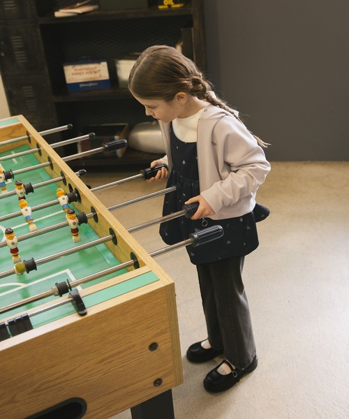 GLOBAL WORK(グローバルワーク)の「ダンボールストレッチZIPパーカー/636460(パーカー・キッズ・ライトグレー/ピンク系その他3/ブラウン・140cm/150cm/160cm/130cm)」の13枚目の写真