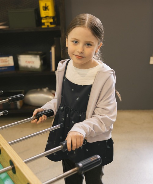 GLOBAL WORK(グローバルワーク)の「ダンボールストレッチZIPパーカー/636460(パーカー・キッズ・ライトグレー/ピンク系その他3/ブラウン・140cm/150cm/160cm/130cm)」の18枚目の写真