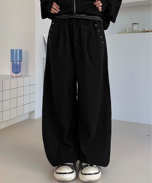sedacle（セダクル）の「星スタッズサーマルカーブパンツ（その他パンツ・メンズ・グレー/ブラック・SMALL/MEDIUM/LARGE）」の21枚目の写真