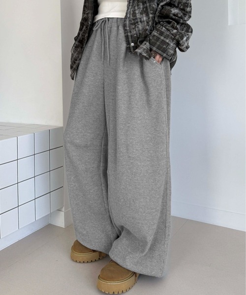 sedacle（セダクル）の「星スタッズサーマルカーブパンツ（その他パンツ・メンズ・グレー/ブラック・SMALL/MEDIUM/LARGE）」の7枚目の写真