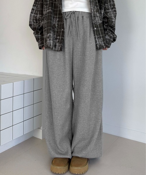 sedacle（セダクル）の「星スタッズサーマルカーブパンツ（その他パンツ・メンズ・グレー/ブラック・SMALL/MEDIUM/LARGE）」の3枚目の写真