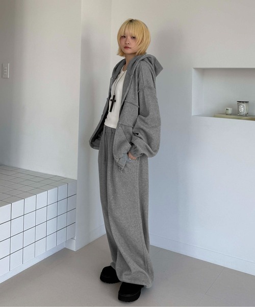 sedacle（セダクル）の「星スタッズサーマルカーブパンツ（その他パンツ・メンズ・グレー/ブラック・SMALL/MEDIUM/LARGE）」の17枚目の写真