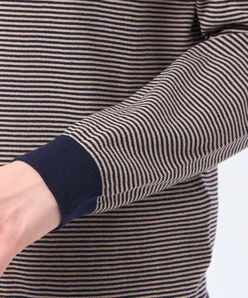 MACKINTOSH PHILOSOPHY(マッキントッシュ フィロソフィー)の「バイカラーファインコットンカーディガン(カーディガン/ボレロ・レディース・ブルー系その他7/ブルー系その他3/グリーン系その他2/ダークネイビー・38)」の12枚目の写真