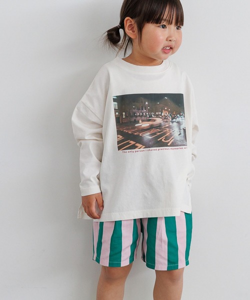 LOWRYS FARM（ローリーズファーム）の「デッキショーツ　650231（その他パンツ・キッズ・ブラック系その他2/ブルー/グリーン/ブラック系その他・140cm/150cm/130cm/120cm/110cm）」の3枚目の写真