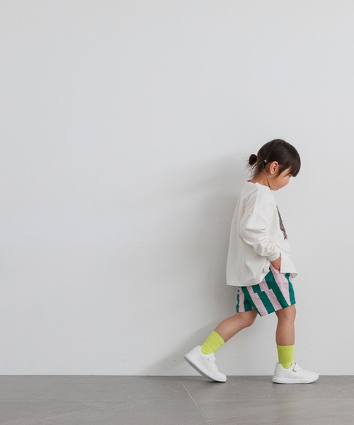 LOWRYS FARM（ローリーズファーム）の「デッキショーツ　650231（その他パンツ・キッズ・ブラック系その他2/ブルー/グリーン/ブラック系その他・140cm/150cm/130cm/120cm/110cm）」の21枚目の写真