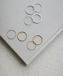 【金属アレルギー対応/ステンレス】 4set ring