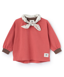 Lee（リー）の「【Lee】バンダナ付きビッグシルエット長袖Tシャツ（Tシャツ/カットソー）」