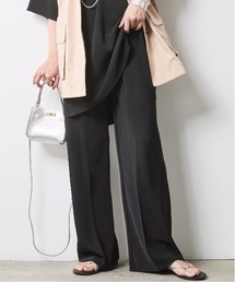 CHIC STYLE（シックスタイル）の「ストレートナローパンツ＜大きいサイズ有＞シックスタイル（スラックス）」