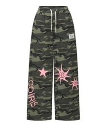 ◇COIRIS◇セットアップ対応可能/グライム セットアップ カモ ワイド バンディング パンツ GRIME SET-UP CAMO WIDE BANDING PANTS