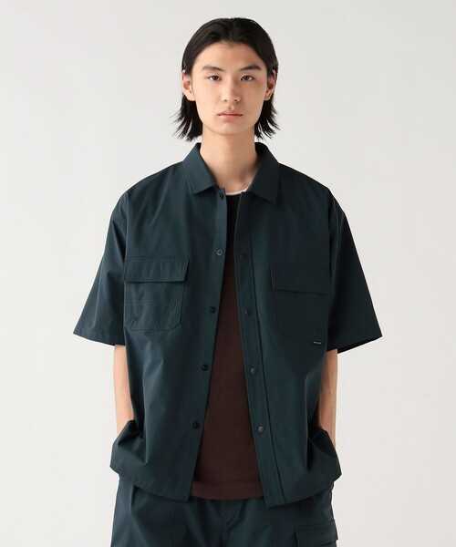 BEAMS HEART（ビームスハート）の「クイック ドライ シャツ【吸水速乾・ストレッチ・水陸両用】（シャツ/ブラウス・メンズ・ネイビー/ブラック・LARGE/MEDIUM/SMALL）」の2枚目の写真