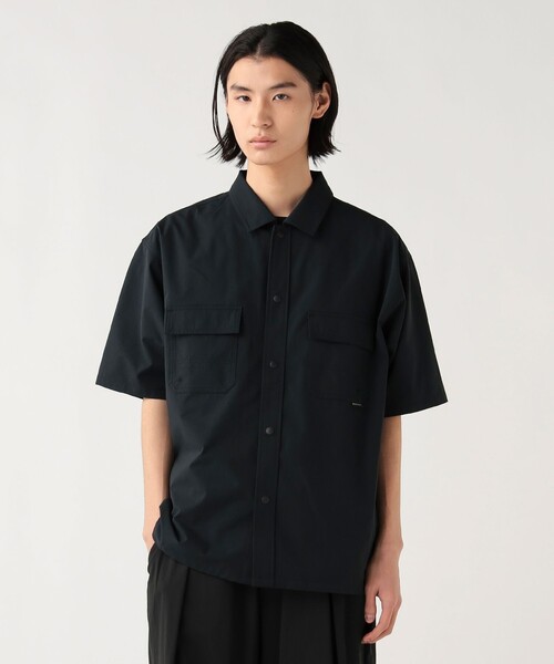 BEAMS HEART（ビームスハート）の「クイック ドライ シャツ【吸水速乾・ストレッチ・水陸両用】（シャツ/ブラウス・メンズ・ネイビー/ブラック・LARGE/MEDIUM/SMALL）」の5枚目の写真