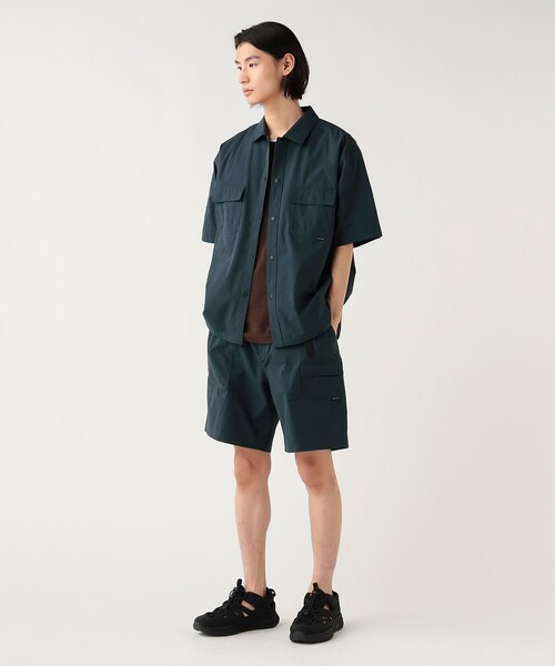 BEAMS HEART（ビームスハート）の「クイック ドライ シャツ【吸水速乾・ストレッチ・水陸両用】（シャツ/ブラウス・メンズ・ネイビー/ブラック・LARGE/MEDIUM/SMALL）」の6枚目の写真