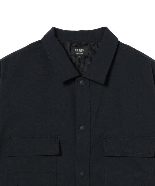 BEAMS HEART（ビームスハート）の「クイック ドライ シャツ【吸水速乾・ストレッチ・水陸両用】（シャツ/ブラウス・メンズ・ネイビー/ブラック・LARGE/MEDIUM/SMALL）」の12枚目の写真