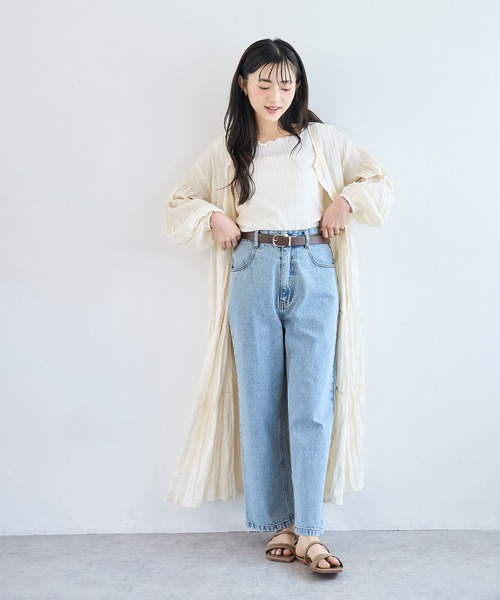 mil（ミル）の「3WAY ティアード ワンピース / ワッシャー加工【586136