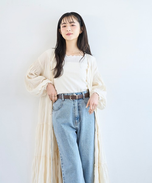 mil（ミル）の「3WAY ティアード ワンピース / ワッシャー加工【586136