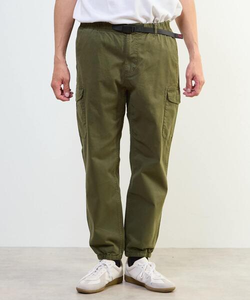 MEN'S MELROSE（メンズメルローズ）の「【Gramicci/グラミチ】NN-CARGO JOGGER PANT | GMP4-FJP01（カーゴパンツ・メンズ・オリーブ/ブラック・4/5/3）」の22枚目の写真
