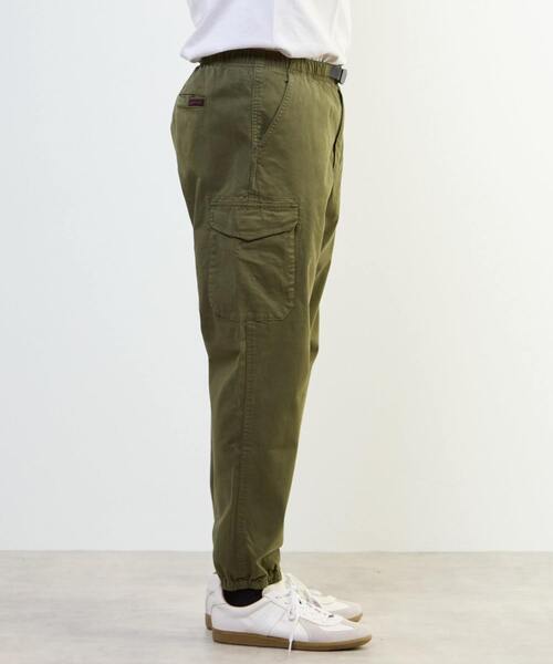 MEN'S MELROSE（メンズメルローズ）の「【Gramicci/グラミチ】NN-CARGO JOGGER PANT | GMP4-FJP01（カーゴパンツ・メンズ・オリーブ/ブラック・4/5/3）」の5枚目の写真