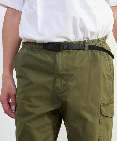 MEN'S MELROSE（メンズメルローズ）の「【Gramicci/グラミチ】NN-CARGO JOGGER PANT | GMP4-FJP01（カーゴパンツ・メンズ・オリーブ/ブラック・4/5/3）」の6枚目の写真