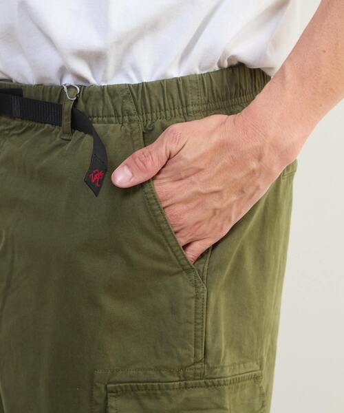 MEN'S MELROSE（メンズメルローズ）の「【Gramicci/グラミチ】NN-CARGO JOGGER PANT | GMP4-FJP01（カーゴパンツ・メンズ・オリーブ/ブラック・4/5/3）」の8枚目の写真