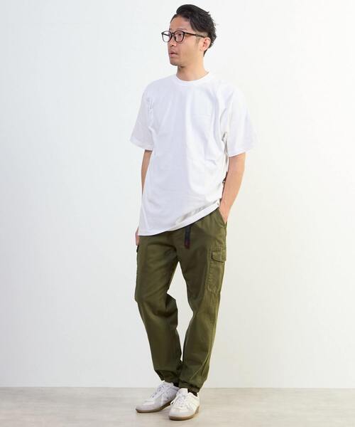 MEN'S MELROSE（メンズメルローズ）の「【Gramicci/グラミチ】NN-CARGO JOGGER PANT | GMP4-FJP01（カーゴパンツ・メンズ・オリーブ/ブラック・4/5/3）」の16枚目の写真
