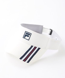 FILA GOLF（フィラゴルフ ）の「【FILA GOLF:フィラゴルフ】撥水機能付きサンバイザー　ゴルフ　通気性　吸水速乾性（サンバイザー）」