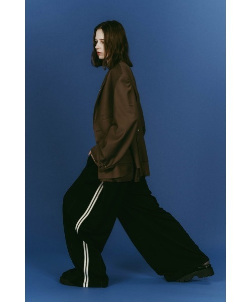 Knuth Marf（クヌースマーフ）の「zip-up track pants(unisex)（その他パンツ・レディース・ブラック/ブラウン/ブルー系その他2・X-SMALL/SMALL/MEDIUM）」の9枚目の写真